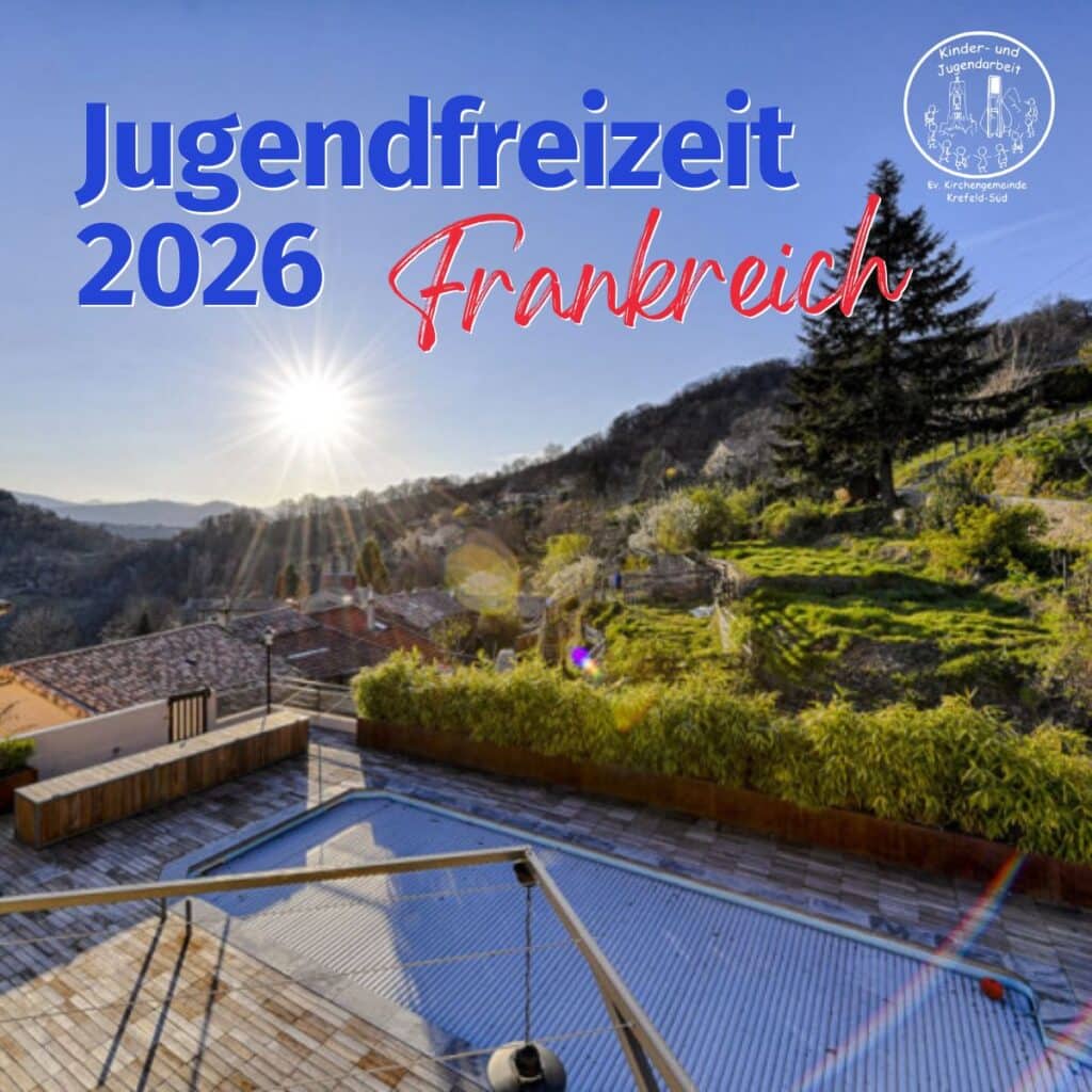 Anmeldung zur Jugendfreizeit 2026 nach Frankreich
